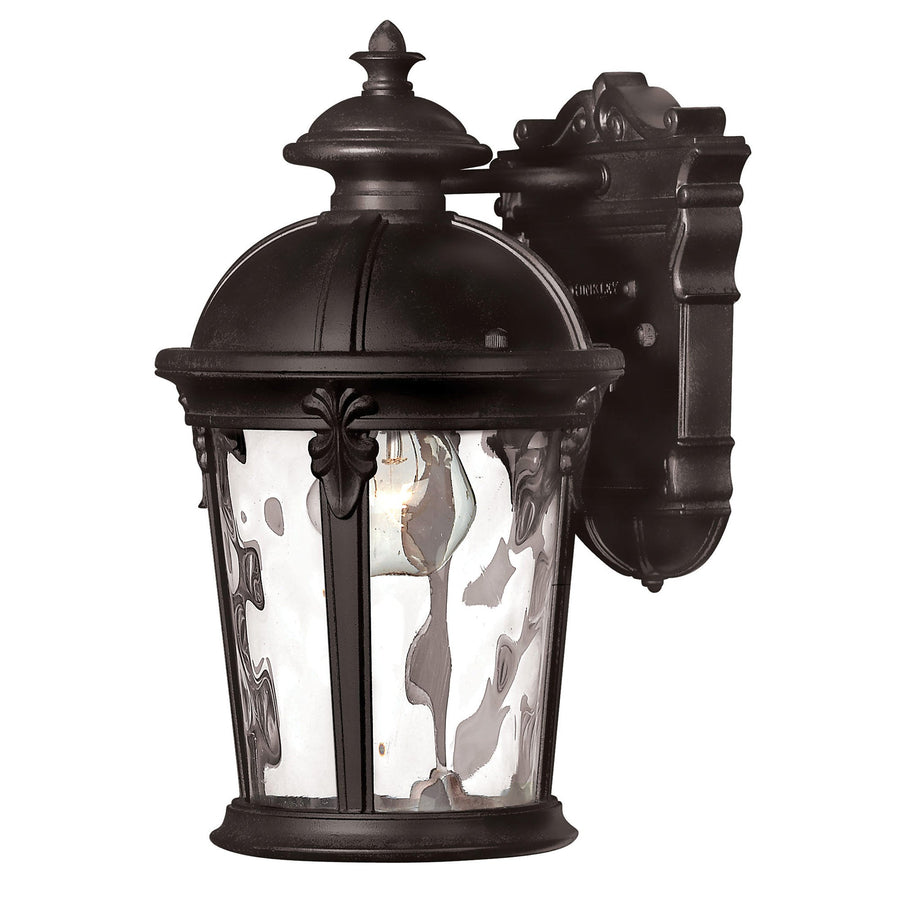 Hinkley Windsor Outdoor Lantern Wall Light in Black