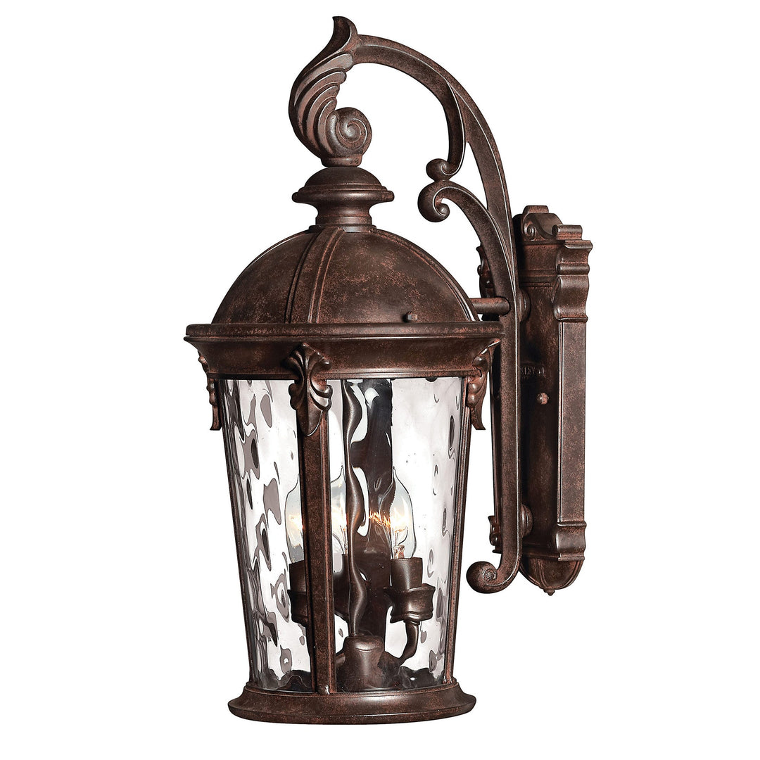 Hinkley Windsor Outdoor Lantern Wall Light in River Rock (view 2)