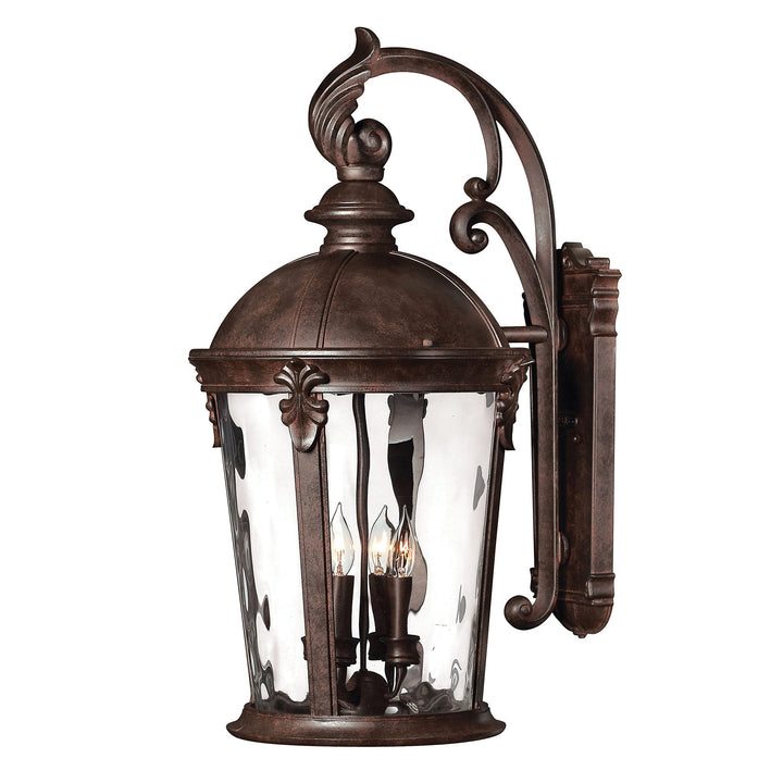 Hinkley Windsor Outdoor Lantern Wall Light in River Rock (view 3)