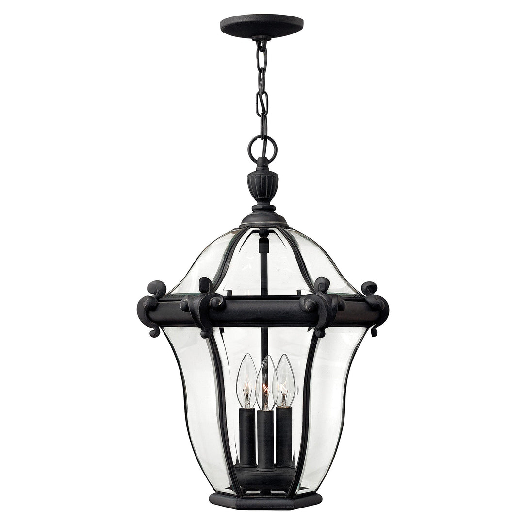 Hinkley San Clemente Outdoor Pendant in Museum Black