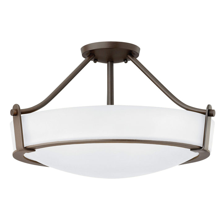 Hinkley-3221OB-WH- Olde Bronze / Etched Opal
