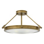 Hinkley Collier Semi Flush Ceiling Light (view 2)