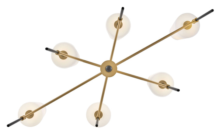 Hinkley Saunders Linear Chandelier (view 2)