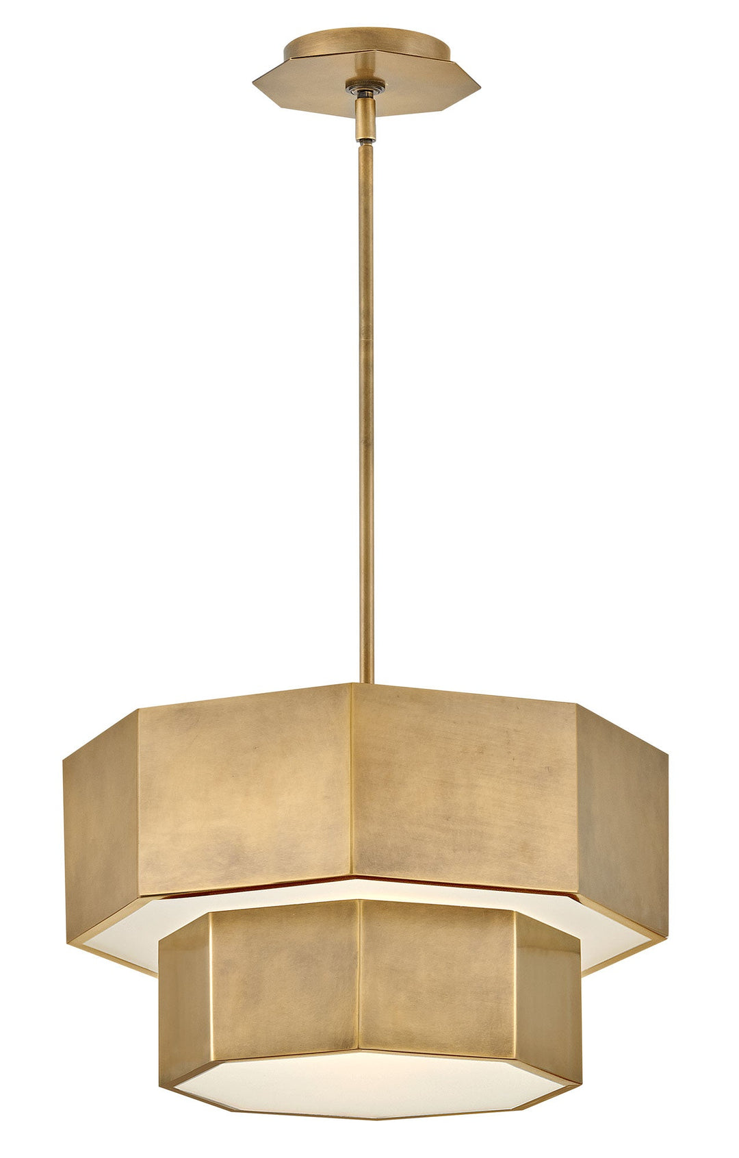 Hinkley Facet Convertible Chandelier (view 3)