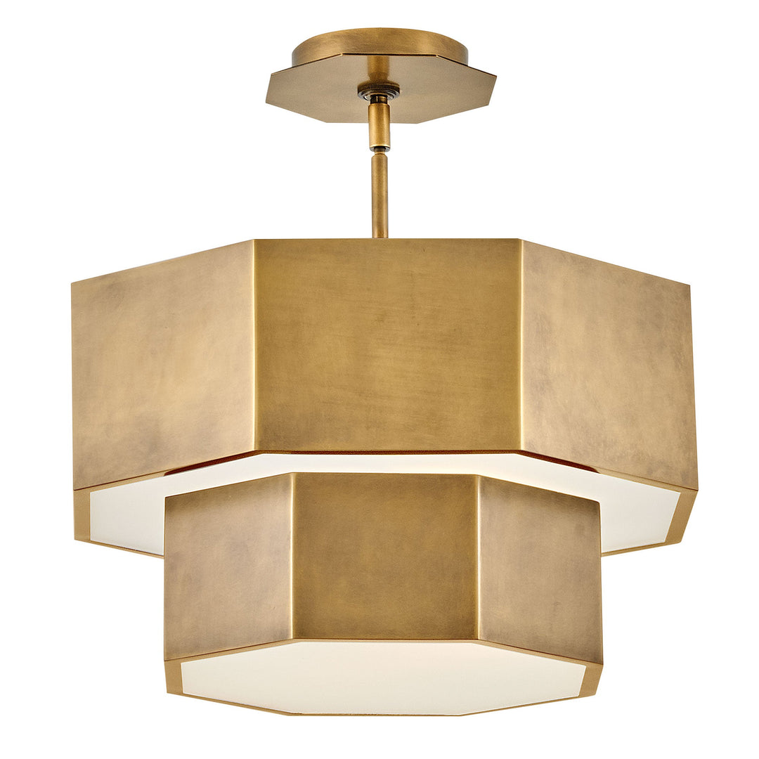 Hinkley Facet Convertible Chandelier