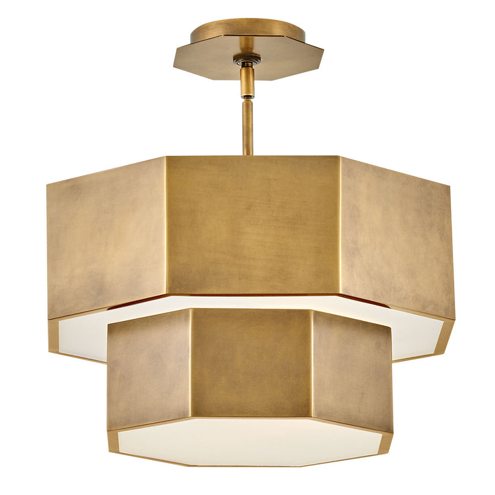 Hinkley Facet Convertible Chandelier