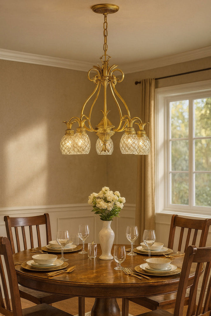 Hinkley Pineapple Downlight Chandelier (view 3)