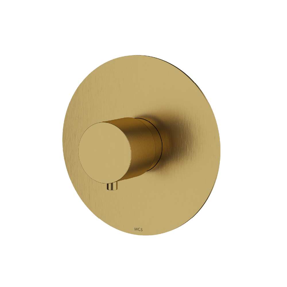 MGS Bagno Minimal Stainless Steel Thermostatic Trim