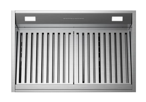 BlueStar Hampton Wall Hood With Brushed Stainless Strapping And Rivets