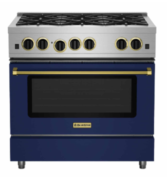 BlueStar Culinary Series Sealed Burner Range All Burners