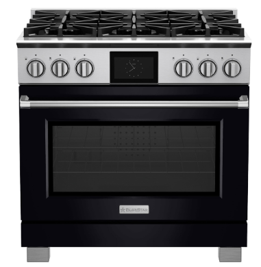 BlueStar Dual Fuel Range All Burners
