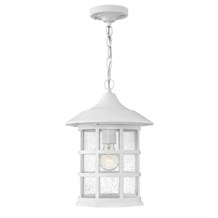 Hinkley Freeport 120V Aluminum Outdoor Pendant in Classic White