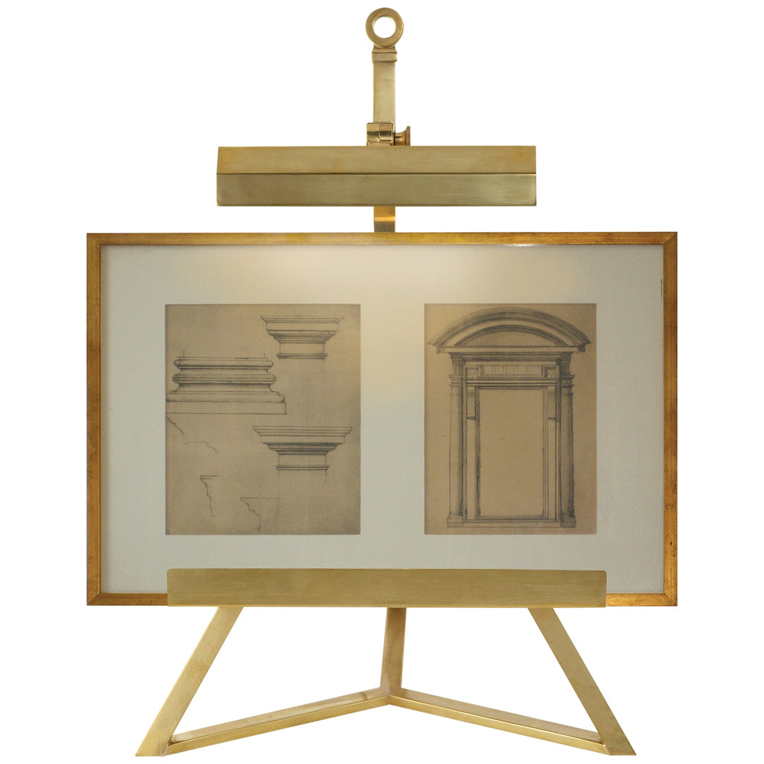 Visual Comfort Signature Estelle Display Lamp in Polished Nickel (view 2)