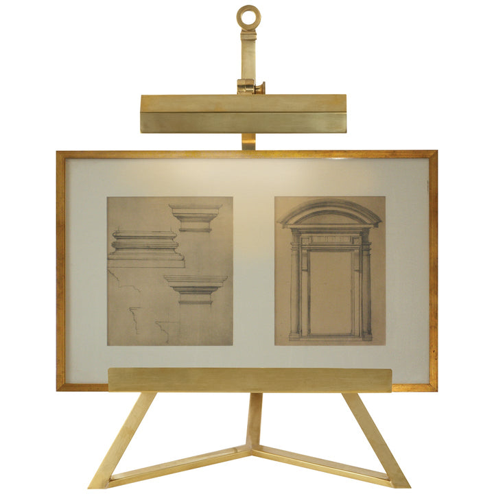 Visual Comfort Signature Estelle Display Lamp in Polished Nickel (view 2)
