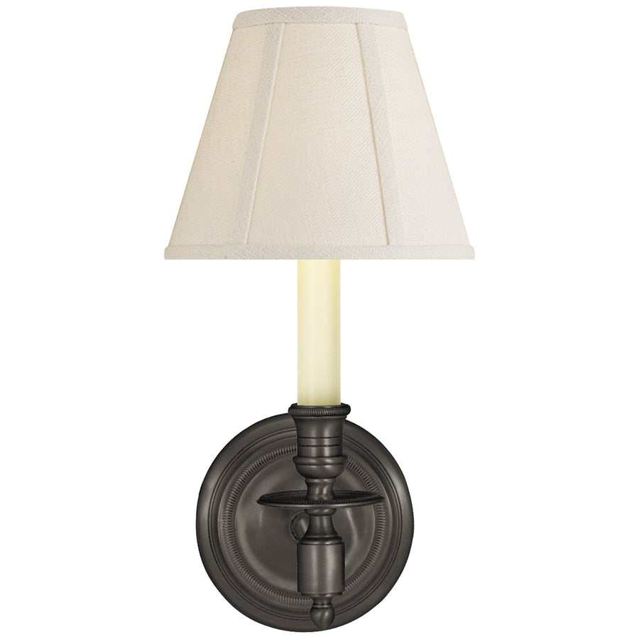 Visual Comfort Signature French Wall Sconce in Bronze
