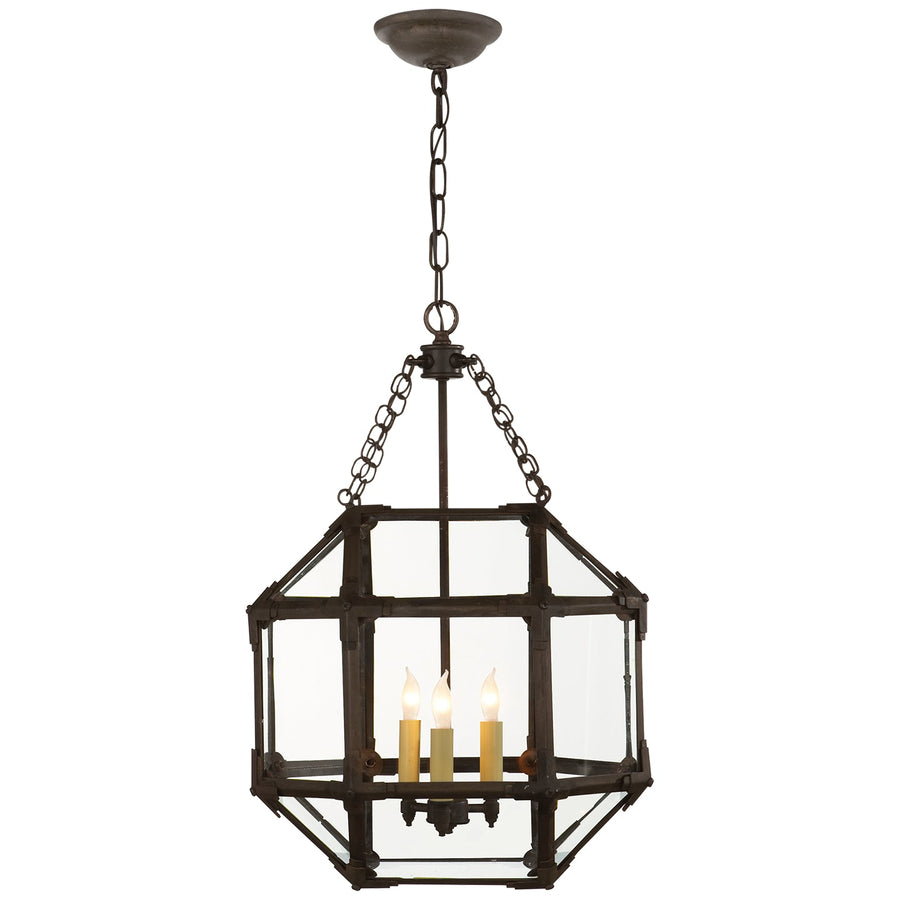 Visual Comfort Signature Morris Pendant in Antique Zinc