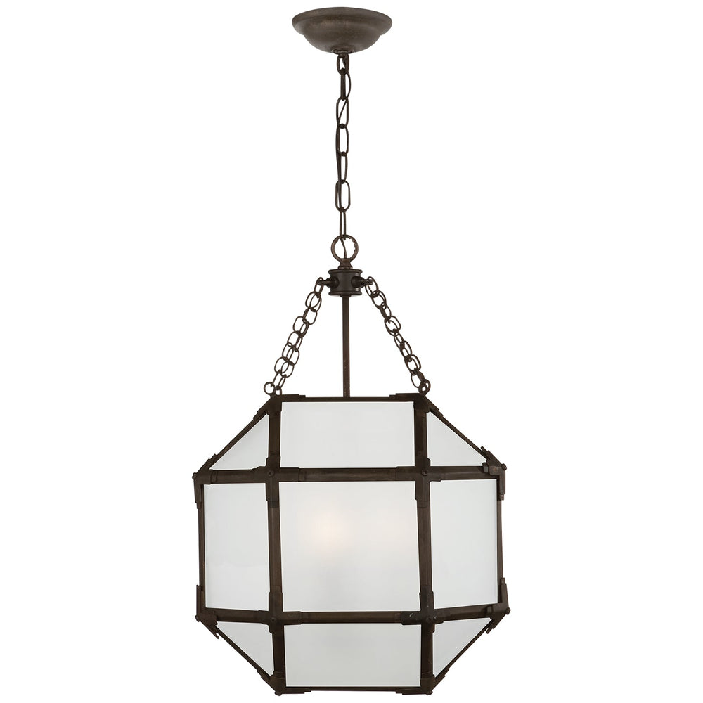 Visual Comfort Signature Morris Pendant in Antique Zinc (view 2)
