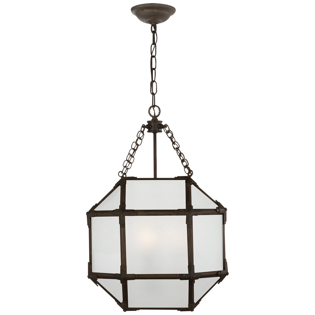 Visual Comfort Signature Morris Pendant in Antique Zinc (view 2)