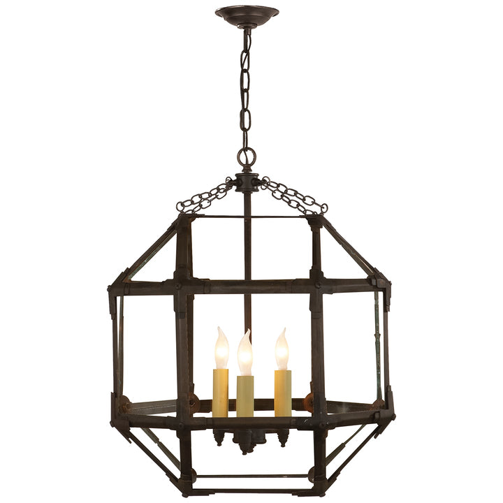 Visual Comfort Signature Morris Pendant in Antique Zinc (view 4)