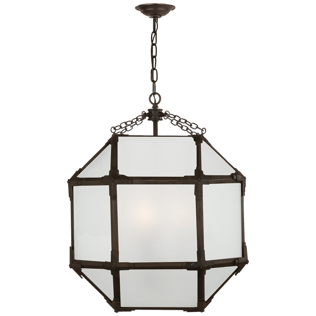Visual Comfort Signature Morris Pendant in Antique Zinc (view 5)