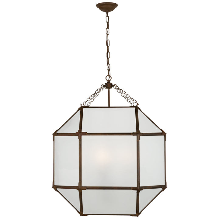 Visual Comfort Signature Morris Pendant in Antique Zinc (view 8)