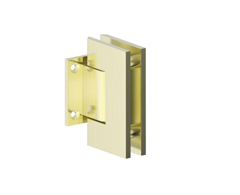 Kartners York Wall Mount Short Back Plate Hinge
