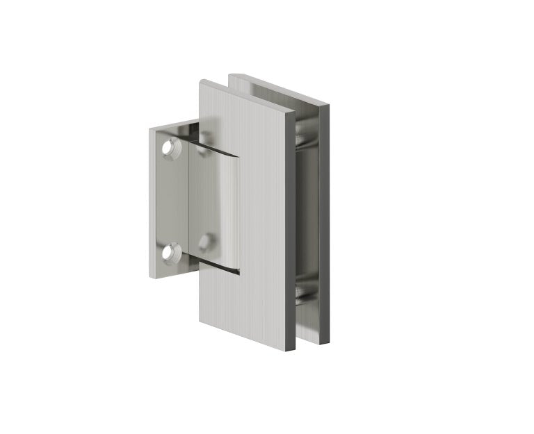 Kartners York Wall Mount Short Back Plate Hinge