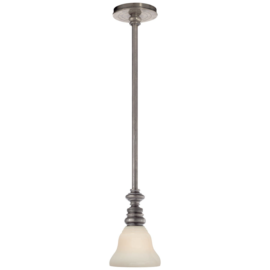 Visual Comfort Signature - SL 5125AN/SLEG-WG - One Light Pendant - Boston - Antique Nickel