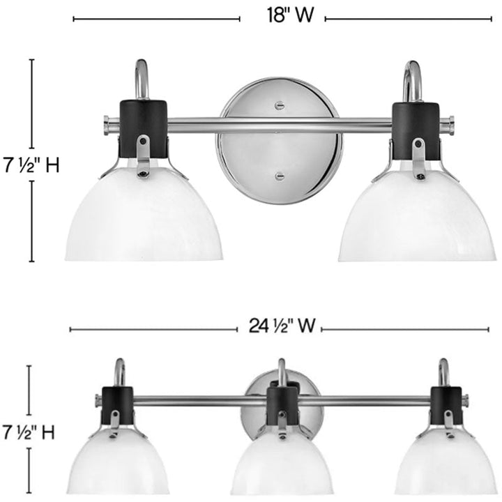 Hinkley Argo Bathroom Vanity Light