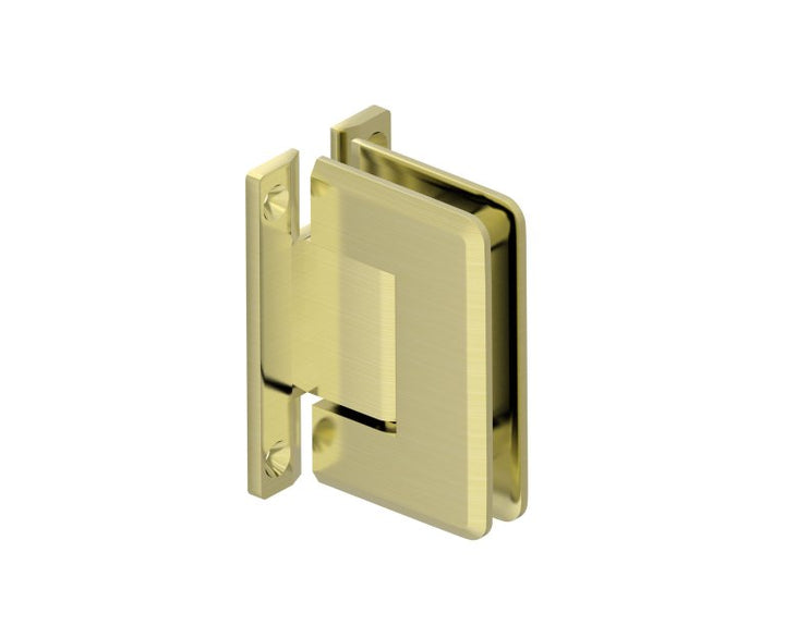 Kartners Ashford Adjustable Wall Mount 'H' Back Plate Hinge