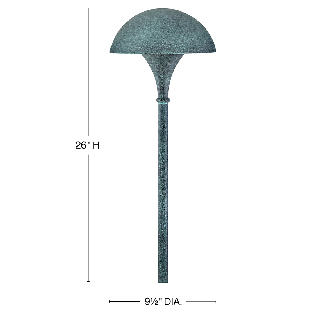 Hinkley Mushroom 120V Path Light