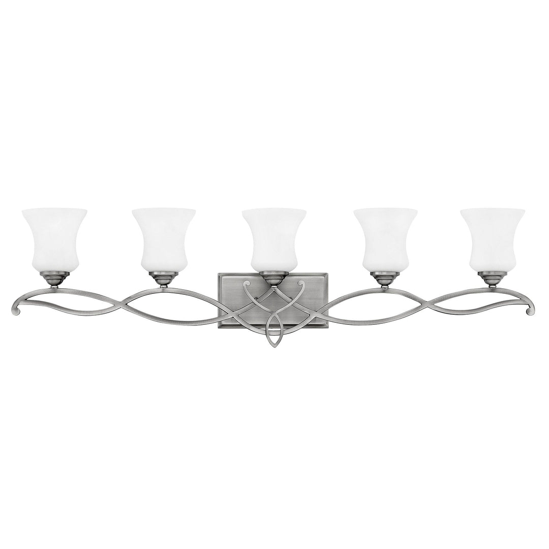 Hinkley Brooke Bathroom Vanity Light in Antique Nickel (view 4)