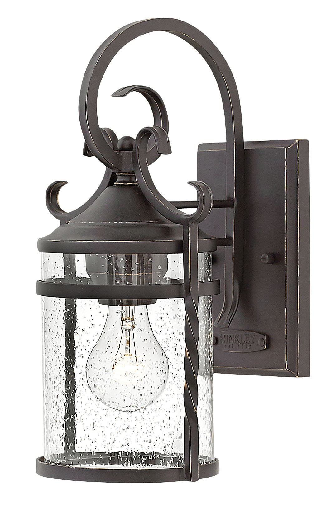 Hinkley Casa Outdoor Wall Light in Olde Black