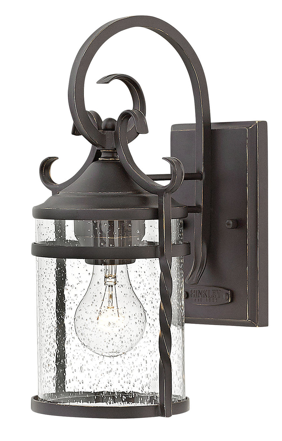 Hinkley Casa Outdoor Wall Light in Olde Black