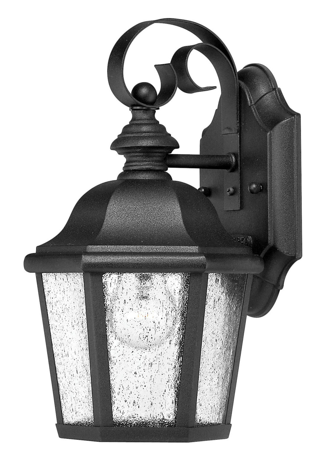 Hinkley Edgewater Outdoor Wall Light in Black (view 2)