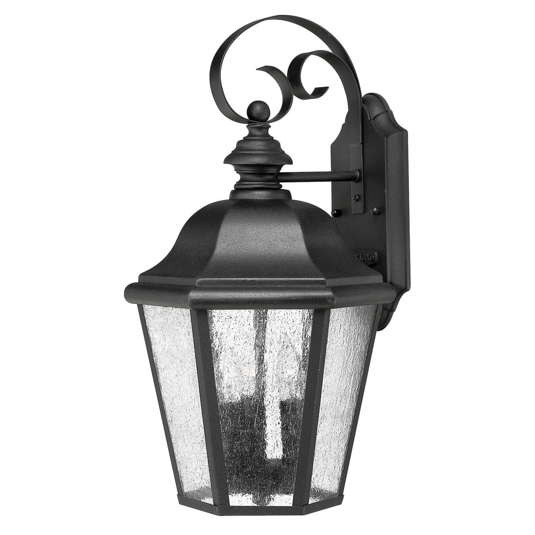 Hinkley Edgewater Outdoor Wall Light in Black (view 3)