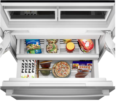 Bosch 36" Benchmark Built-In 2-Door Bottom Mount FridgeFreezer Combination
