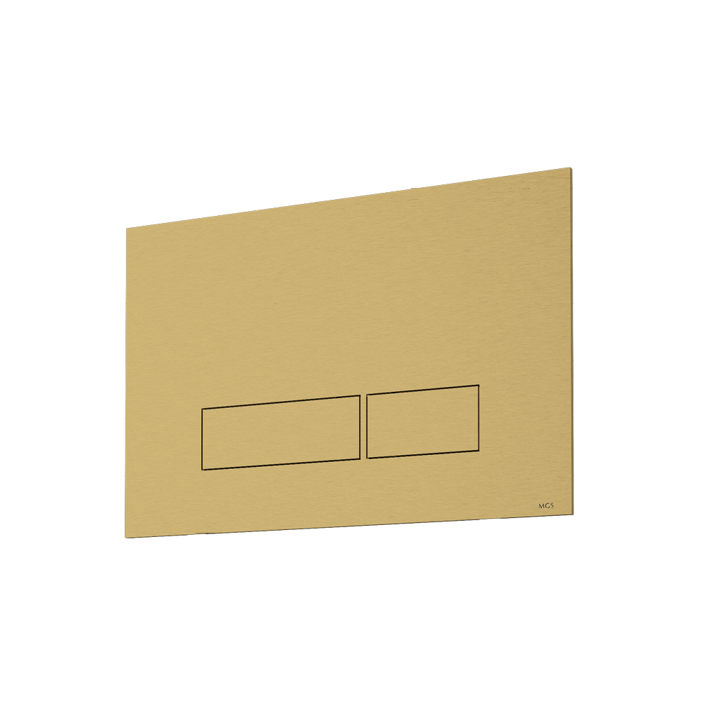 MGS Bagno Stainless Steel Flush Actuator Plate