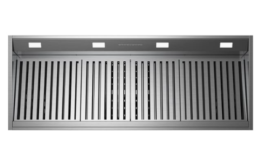 BlueStar Wrangler Wall Hood With Brushed Stainless Strapping And Rivets