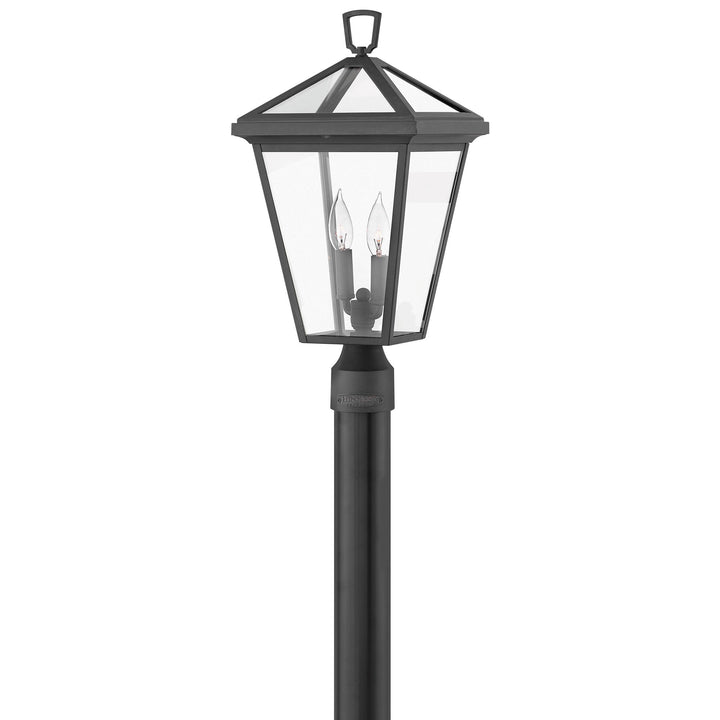 Hinkley Alford Place 120V Outdoor Post Mount in Museum Black