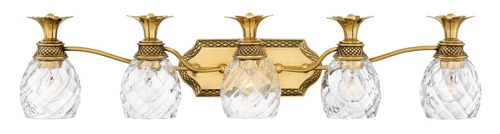 Hinkley Pineapple Bathroom Vanity Light in Burnished Brass (view 4)