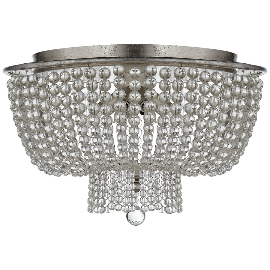 Visual Comfort Signature - ARN 4102BSL-CG - Four Light Flush Mount - Jacqueline - Burnished Silver Leaf