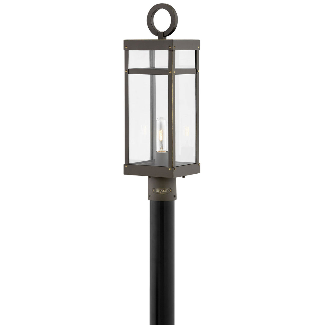 Hinkley Porter 120V Outdoor Post / Pier Mount in Oil Rubbed Bronze