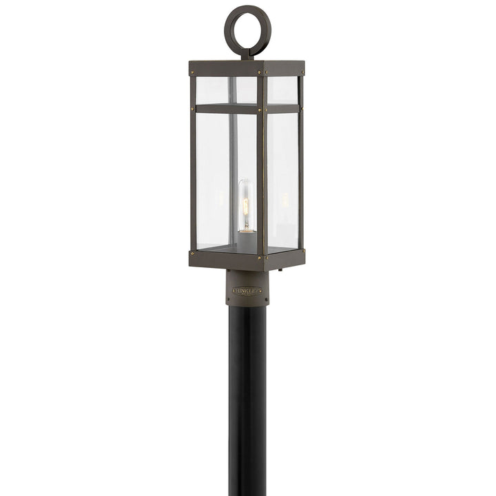 Hinkley Porter 120V Outdoor Post / Pier Mount in Oil Rubbed Bronze