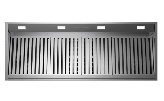 BlueStar Wrangler Wall Hood With Brushed Stainless Strapping And Rivets