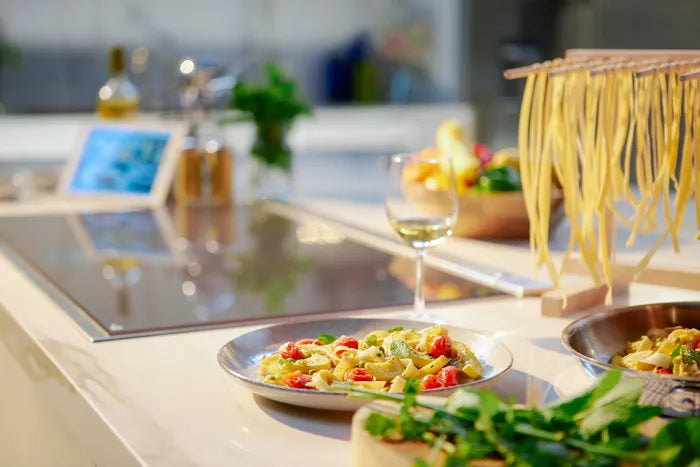 Thermador Masterpiece Freedom Induction Cooktop Dark Gray