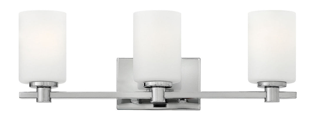 Hinkley Karlie Bathroom Vanity Light in Chrome (view 2)