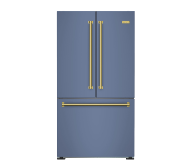 BlueStar 36" Freestanding Refrigerator With Bottom Freezer French Door