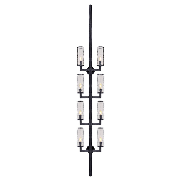 Visual Comfort Signature Liaison Statement Wall Sconce in Bronze