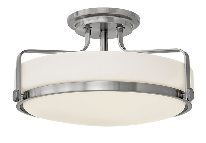 Hinkley - 3643BN - LED Semi-Flush Mount - Harper - Brushed Nickel